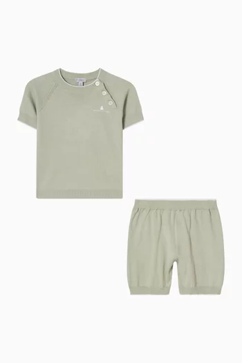 Bernie Matching Set in Cotton Knit