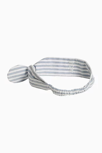 Striped Headband in Cotton