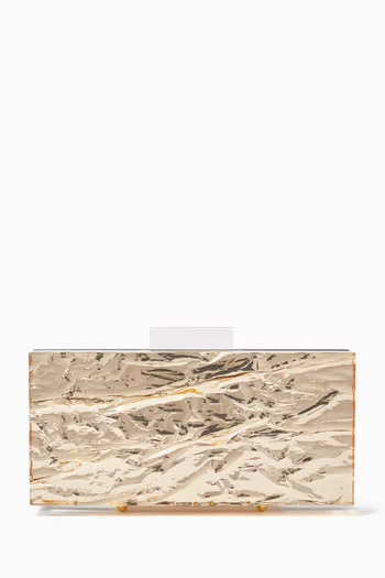كلاتش بتصميم ثلج مجروش أكريليك