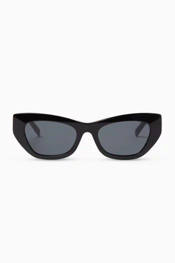 Cat-eye Sunglasses in Acetate