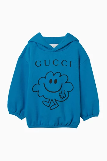 x MR. MEN™ LITTLE MISS™ Printed Sweatshirt in Cotton
