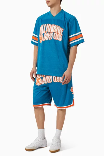 Arch-logo Football Shirt in Mesh