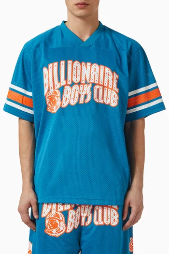 Arch-logo Football Shirt in Mesh