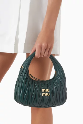 Wander Top-handle Bag in Matelasse Nappa Leather