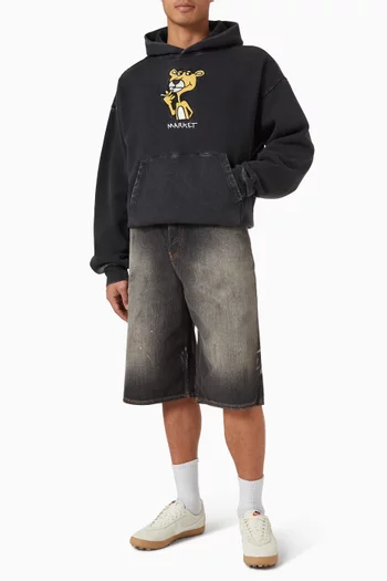 Yellow Panther Hoodie