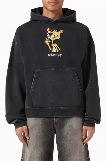 Yellow Panther Hoodie