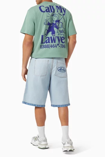 Walking & Talking Lawyer T-shirt in Cotton