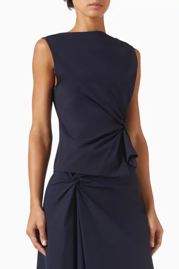 Twist-detail Top in Jersey