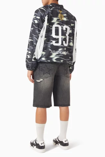 Screen Camo Football Sweatshirt