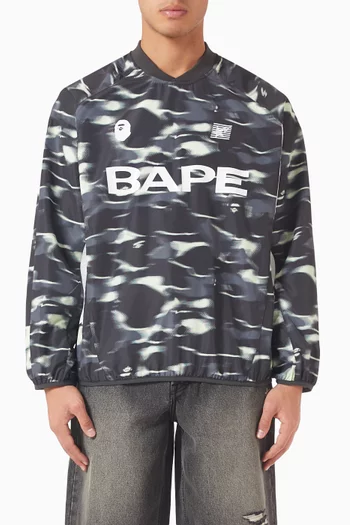 Screen Camo Football Sweatshirt