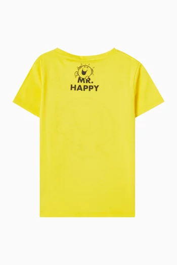 Mr. Happy Logo T-shirt