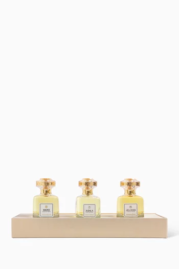 مجموعة هدايا عطور ثلاثية تاتش اوف عود