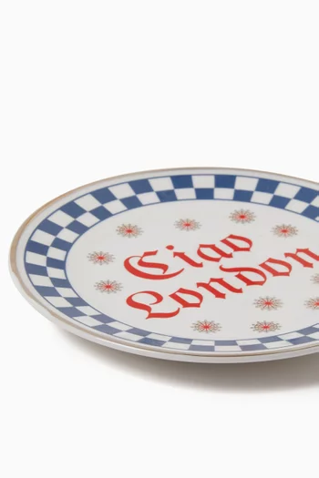 Ciao London Little Plate in Porcelain