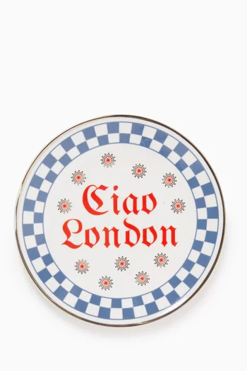 Ciao London Little Plate in Porcelain
