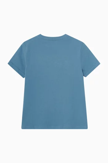 Graphic Print T-shirt in Cotton