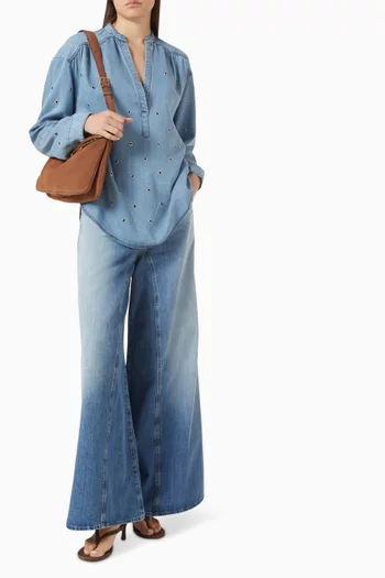Bellicoso Top in Denim