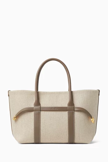 Small Ghiera Shopper Bag in Canvas
