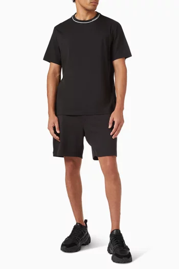 Logo Trim T-shirt in Cotton