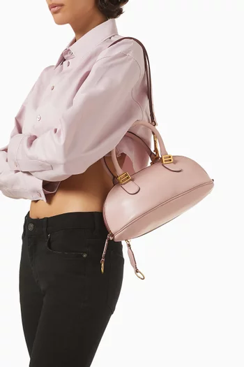 حقيبة بولينغ بوليرو ميني جلد عجل