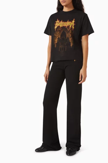 Sacré Coeur Low-rise Sweatpants in Fleece