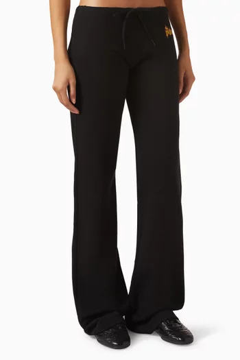 Sacré Coeur Low-rise Sweatpants in Fleece