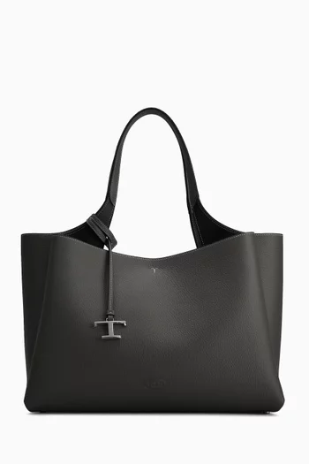 Medium Tote Bag in Leather