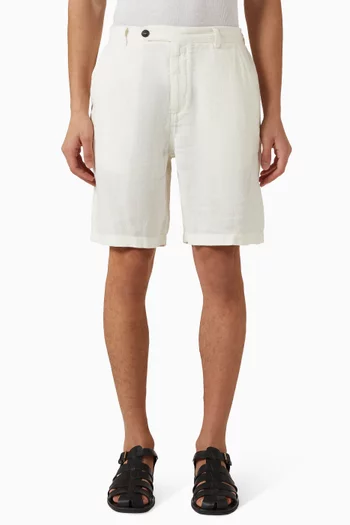 Sebastian Bermuda Shorts in Linen