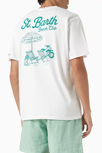 Portland Graphic-print T-shirt in Cotton