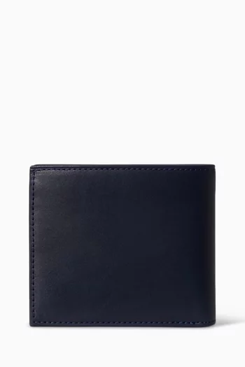 Logo Bifold Wallet in Leather