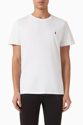Logo Crewneck T-shirt in Cotton