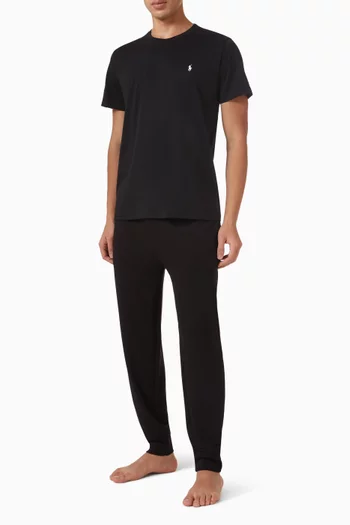 Logo Crewneck T-shirt in Cotton