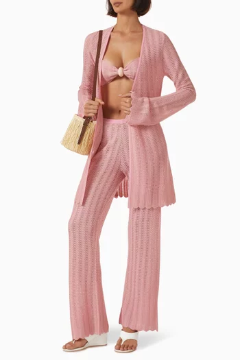 Ginny Belted Knit Robe