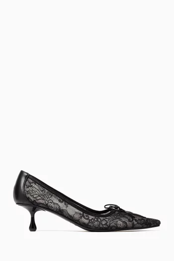 Scarlett 50 Pumps in Lace