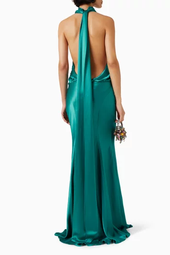 Cameron Dress in Satin