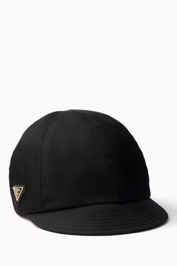 Logo Cap in Re-Nylon