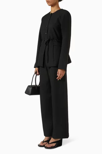 Cyrus Collarless Blazer