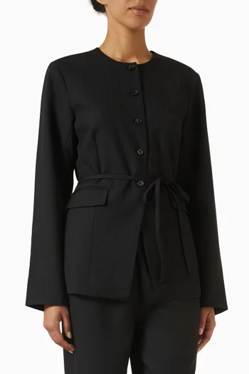Cyrus Collarless Blazer