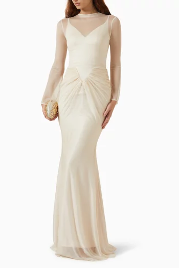 Drape Maxi Dress