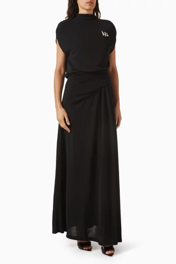 Drape Maxi Dress