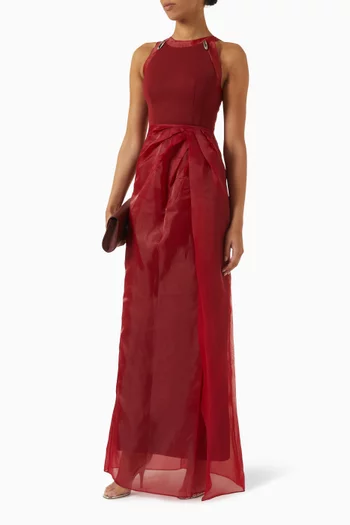 Aven Gown in Organza