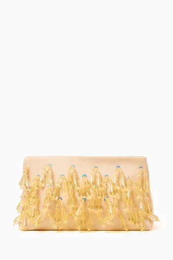 Aya Beaded Clutch Bag