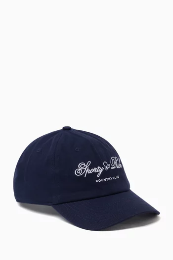 Maeve Club Script Hat in Canvas