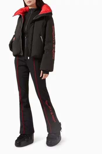 Bold Logo Ski Jacket in Padded-nylon