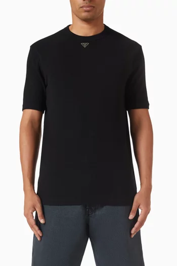Logo T-shirt in Cotton
