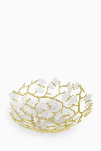 Butterfly Ginkgo Bread Basket