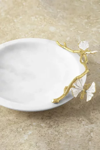 Butterfly Ginkgo Trinket Dish