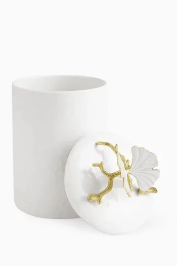 Small Butterfly Ginkgo Canister
