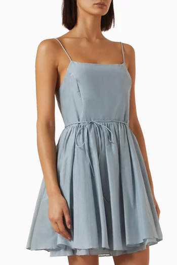 Orchard Dress in Cotton-silk