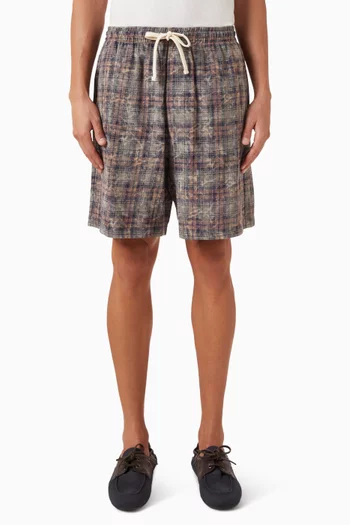 Rocco Shirting Shorts in Cotton