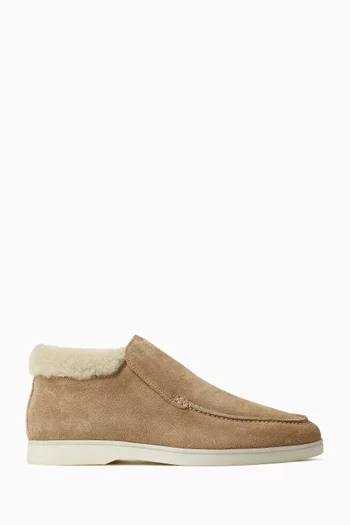 Lady City High Top Loafers in Softey® Suede